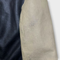 Veste en cuir Redskins Noir / Beige - XXL