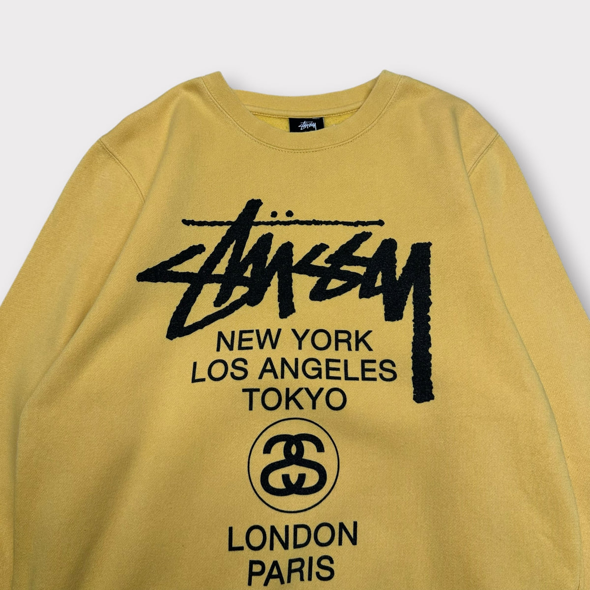 Sweat STUUSSY jaune