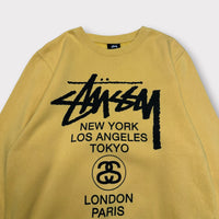 Sweat STUUSSY jaune