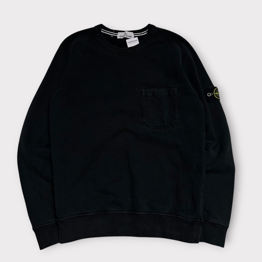 Sweat Stone Island Noir - M
