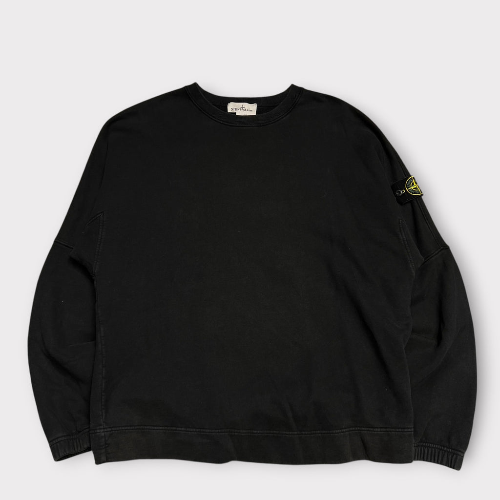 Sweat Stone Island Noir - L