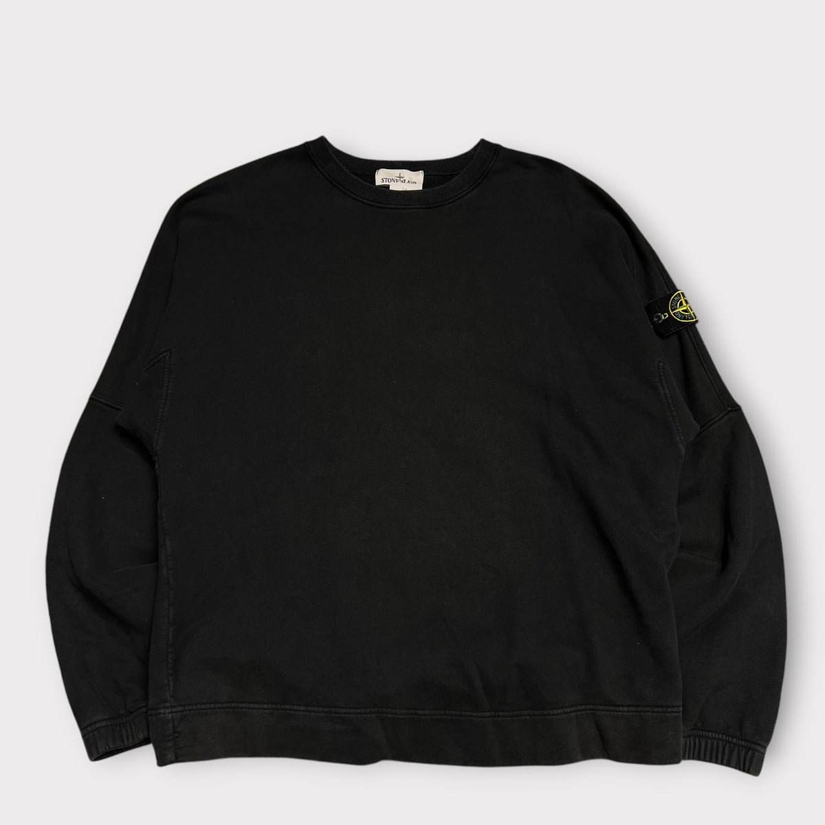 Sweat Stone Island Noir - L