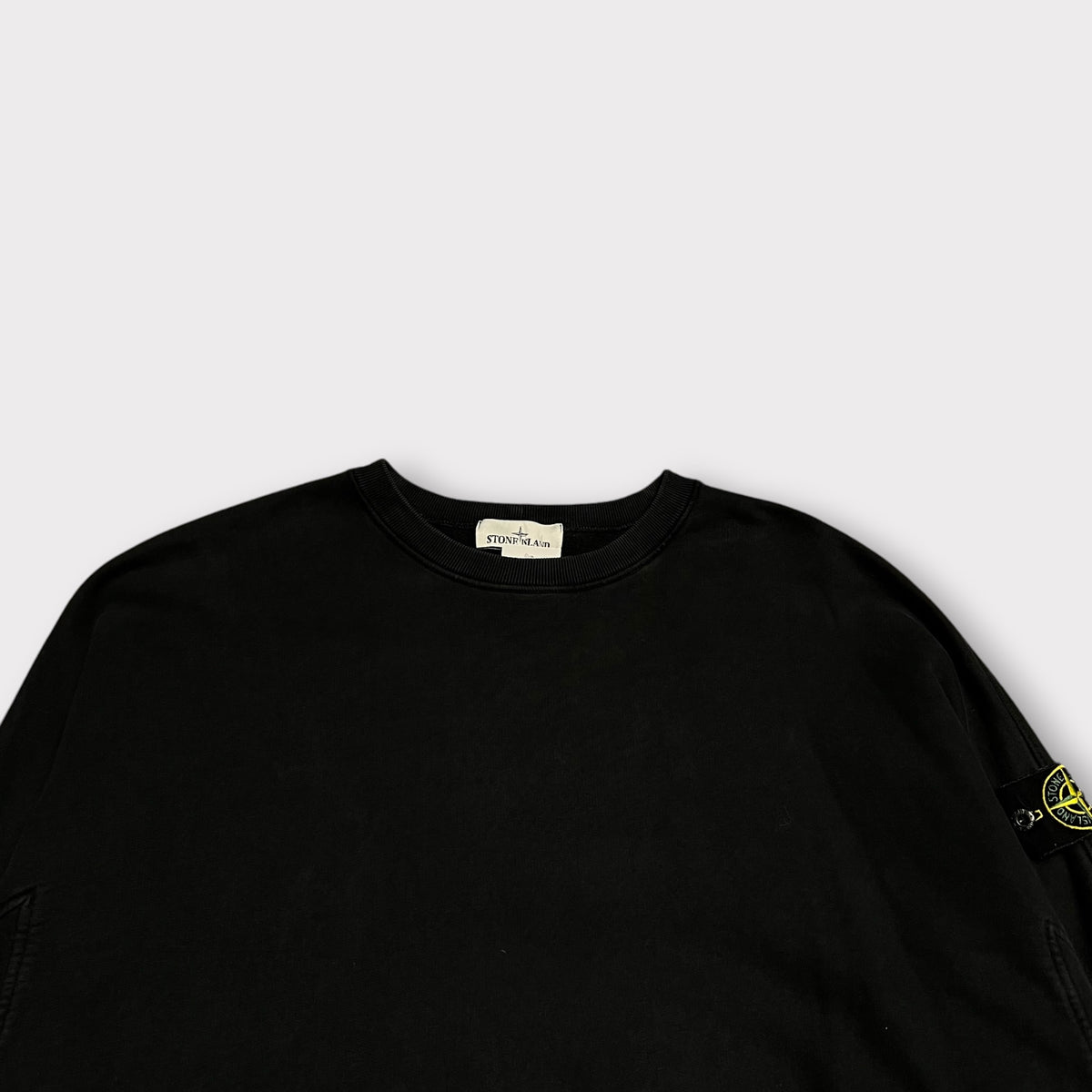 Sweat Stone Island Noir - L