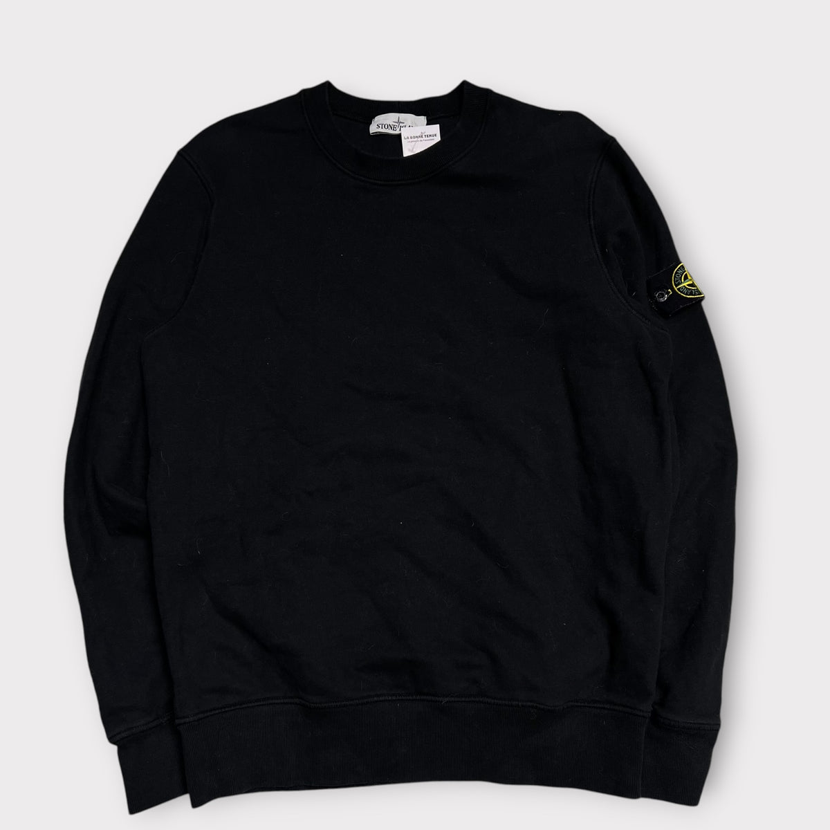 Sweat Stone Island Noir - M