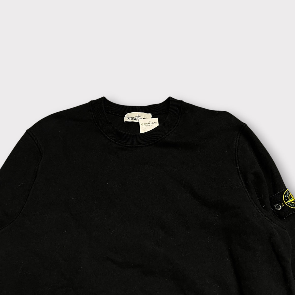 Sweat Stone Island Noir - M