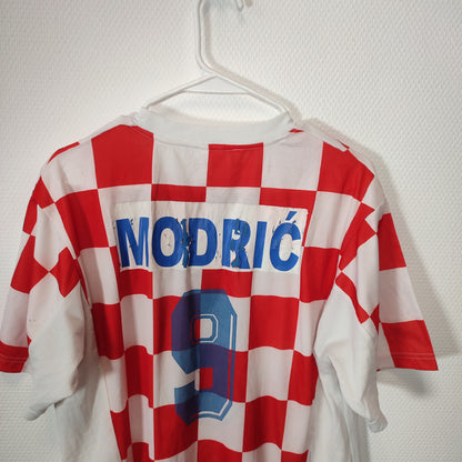 Maillot de foot non brandé Croatie Modric