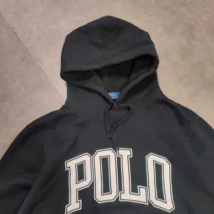 Hoodie Ralph Lauren "Polo" noir - M