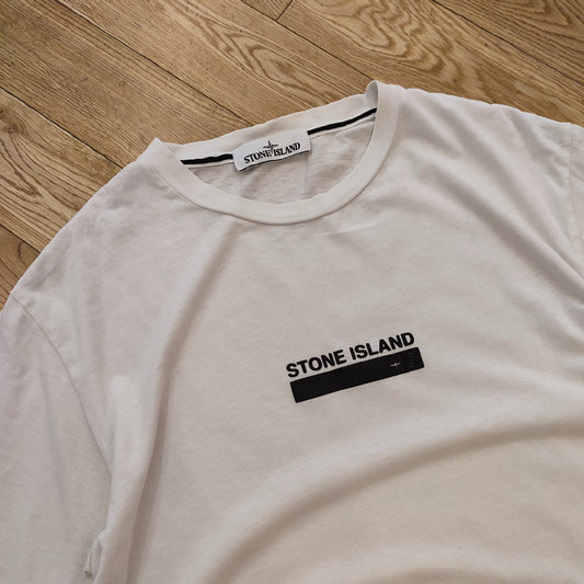 Stone Island white t-shirt - M