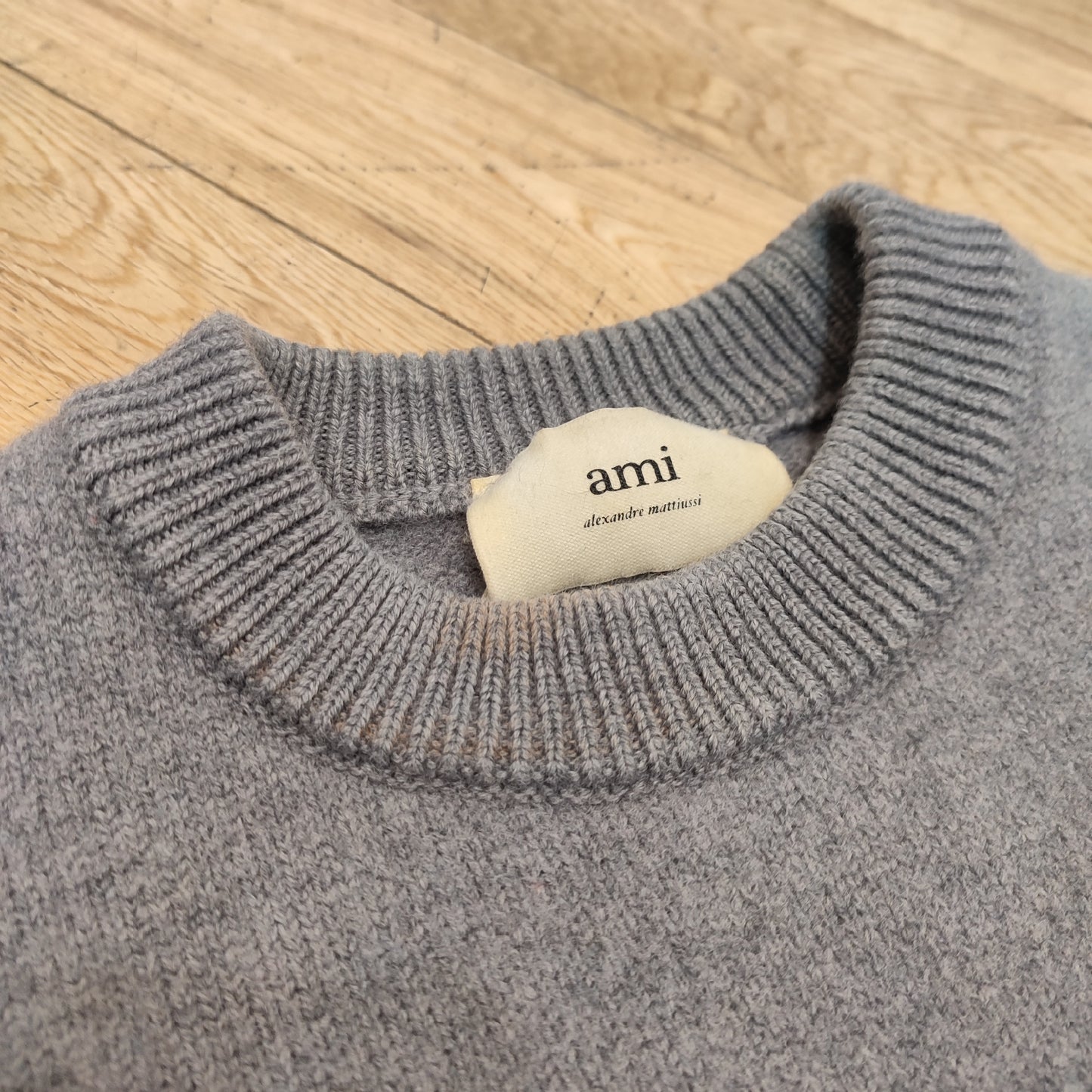 Knit Ami Paris gris - S