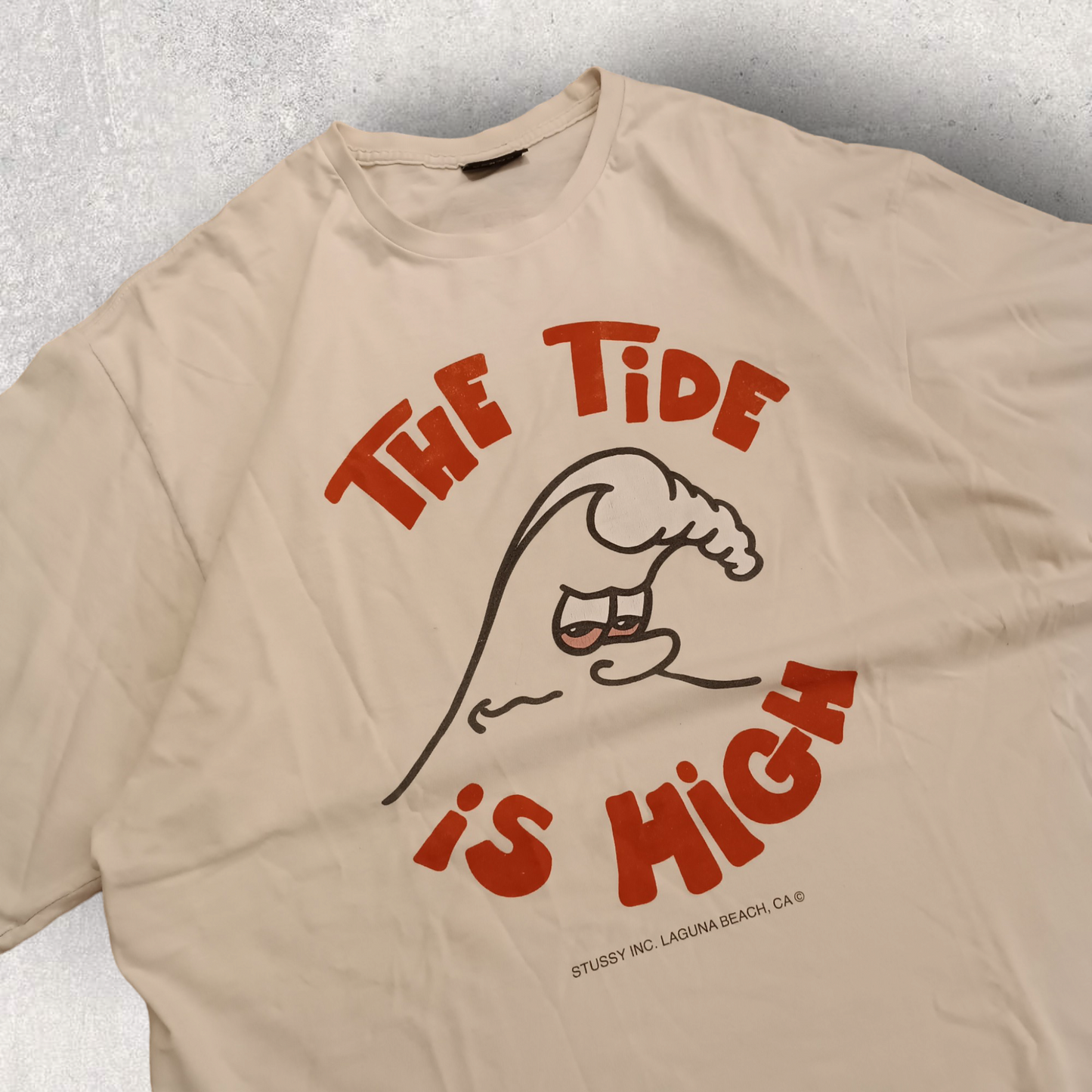 T-shirt Stussy "The Tide is High" - XL