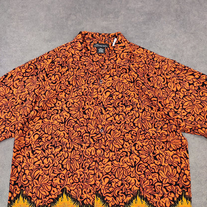 Chemise Y2K Orange