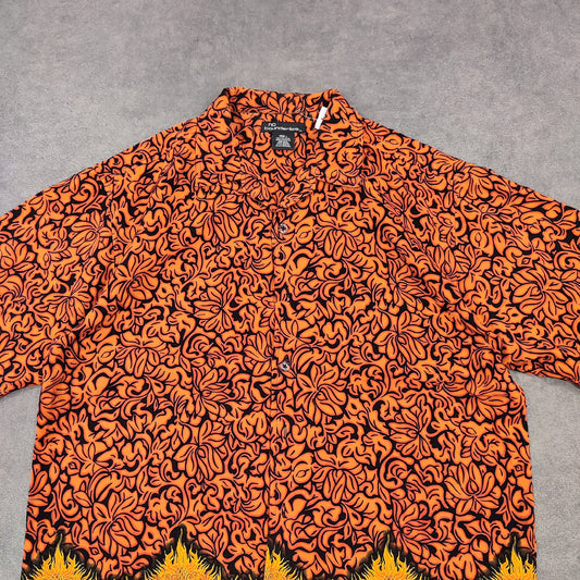 Chemise Y2K Orange