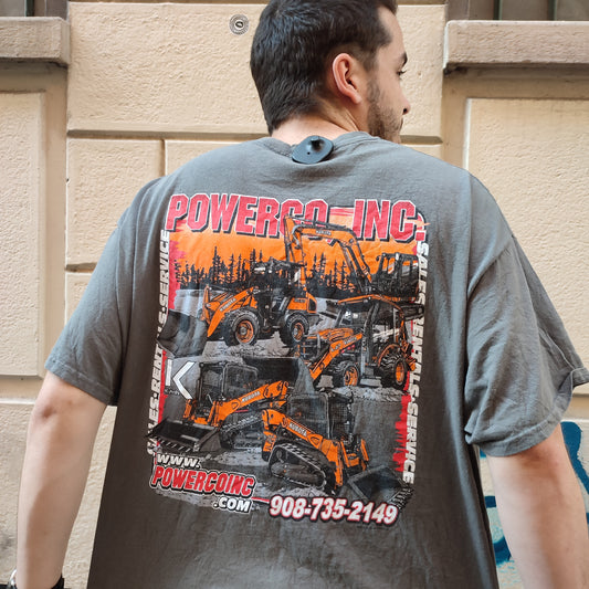 Powerco vintage graphic tee - XL