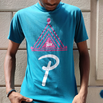 T-shirt Patta turquoise - S