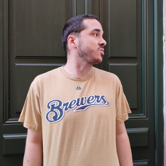 Vintage Majestic Brewers T-shirt - L