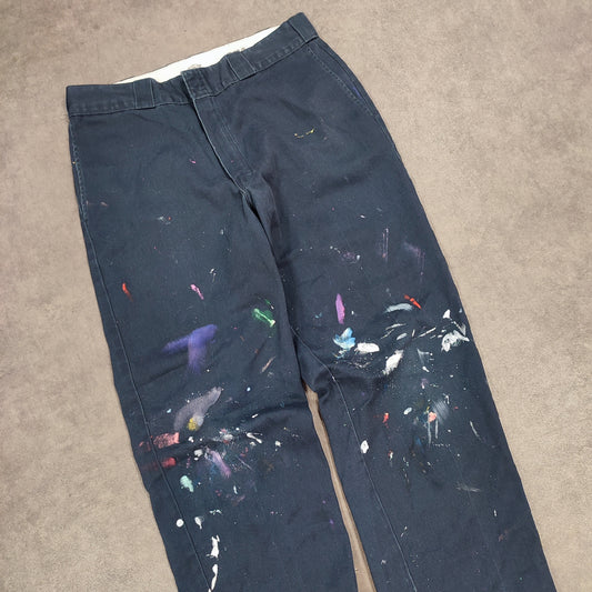 Chino Dickies workwear bleu W34 L32 - FR44