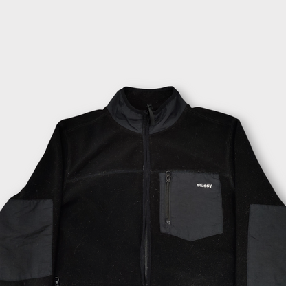 Fleece Stussy noir - S